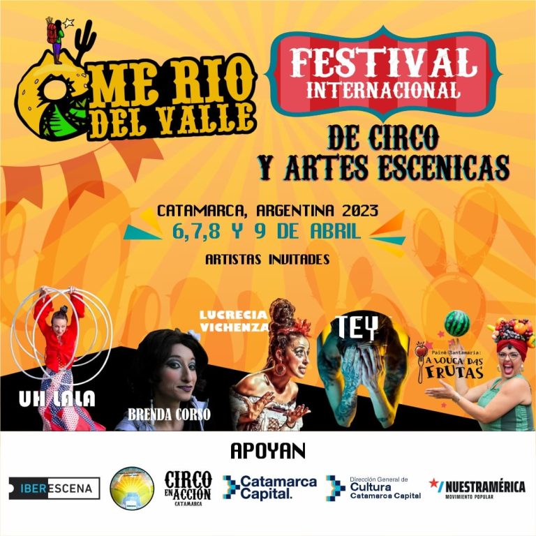 Me Río del Valle – Festival Internacional de Circo y Artes escénicas