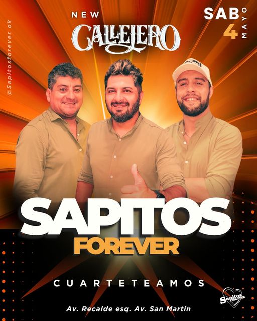 Sapitos For Ever en Callejero